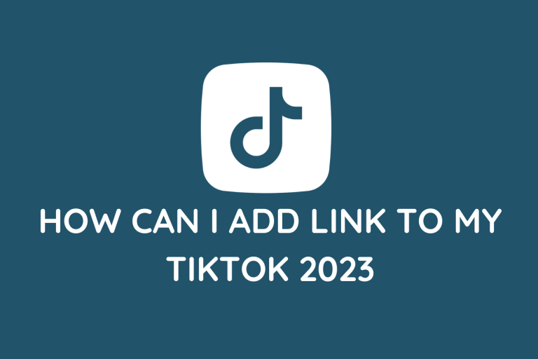 How Can I Add Link To My Tiktok