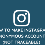 Instagram Anonymous Account